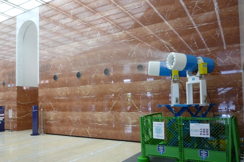 ホール 大規模加湿